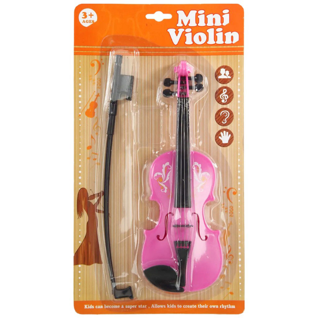 Детская игрушка музыкальная "Скрипка", со смычком - № 10 Детская игрушка музыкальная "Скрипка", со смычком - № 10