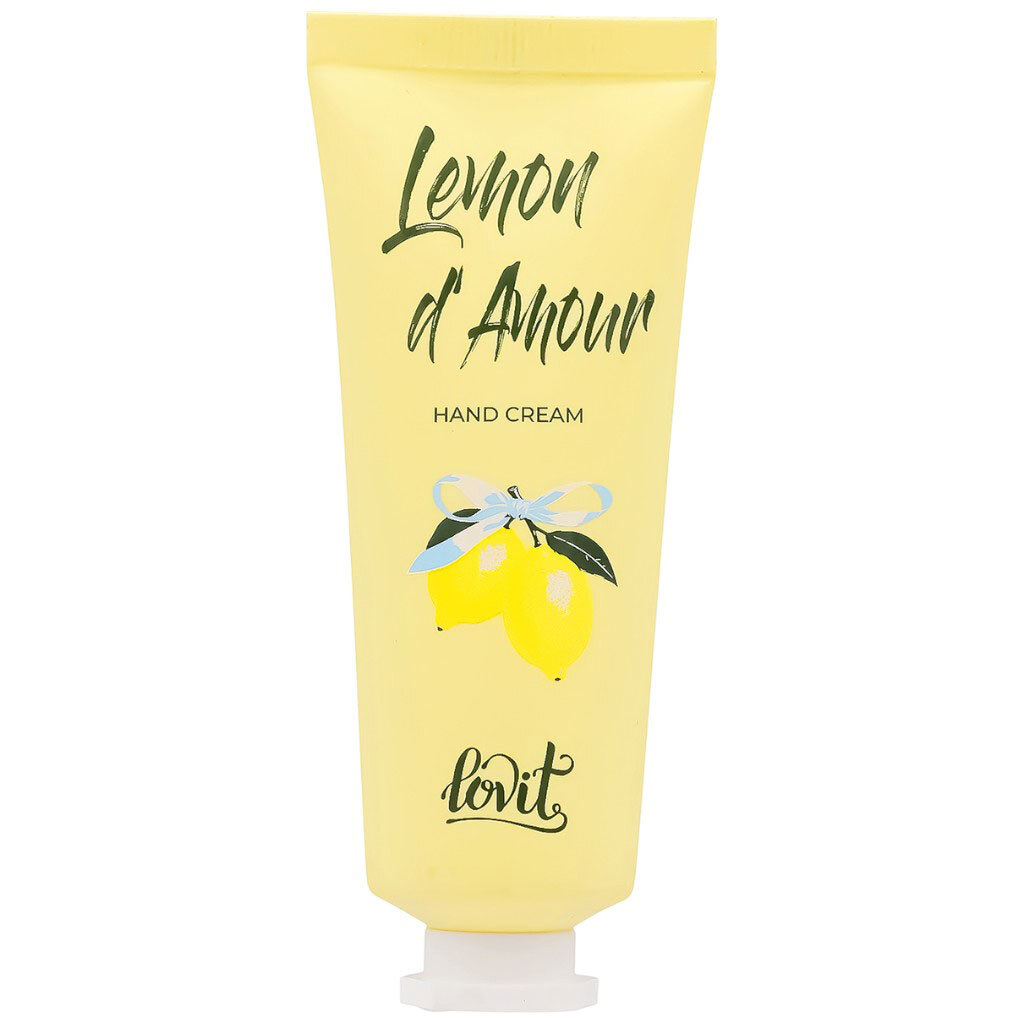 Крем для рук парфюмированный Lovit "Lemon d'Amour", 40 г - № 1 Крем для рук парфюмированный Lovit "Lemon d'Amour", 40 г - № 1