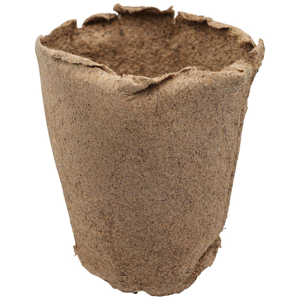 Набор горшков для торфяных рассады TERRA PLUS, 10 шт/уп - № 4 Набор горшков для торфяных рассады TERRA PLUS, 10 шт/уп - № 4