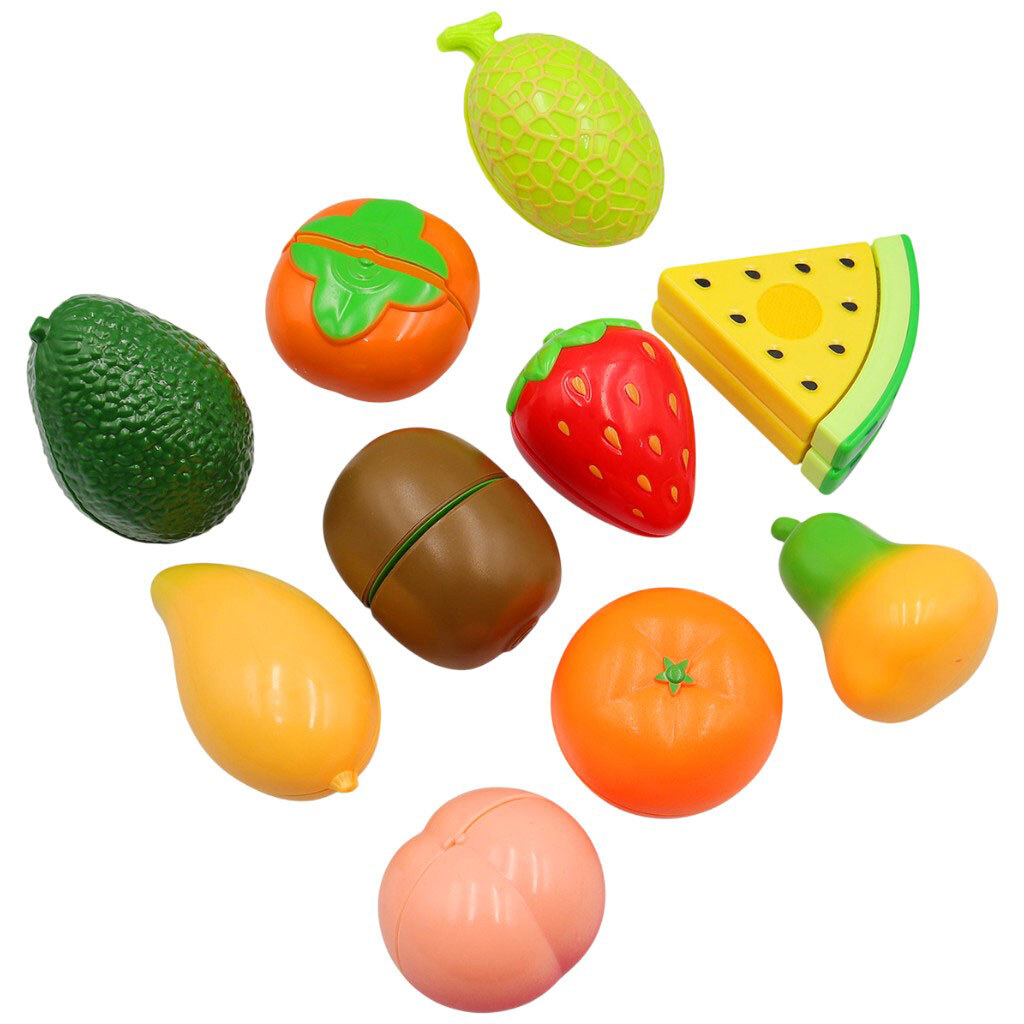 Набор игрушечный "Фрукты" на липучке - № 2 Набор игрушечный "Фрукты" на липучке - № 2