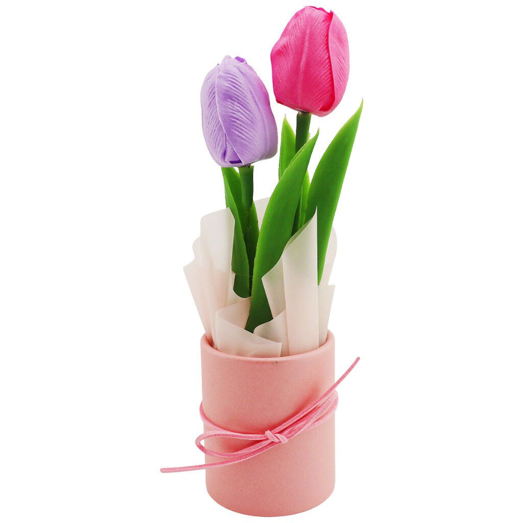 Набор мыльных цветов "Тюльпаны", в ассортименте. - № 1 Набор мыльных цветов "Тюльпаны", в ассортименте. - № 1