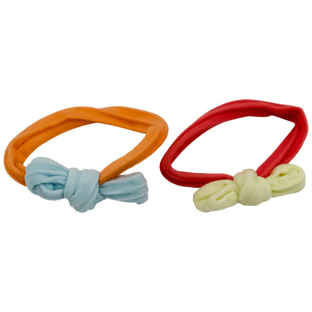 Набор резинок для волос "Бантики", 2 шт. - № 1 Набор резинок для волос "Бантики", 2 шт. - № 1