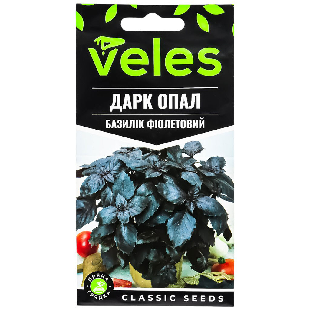 Семена Базилик ВЕЛЕС Дарк Опал фиолетовый, 0,5 г - № 1 Семена Базилик ВЕЛЕС Дарк Опал фиолетовый, 0,5 г - № 1