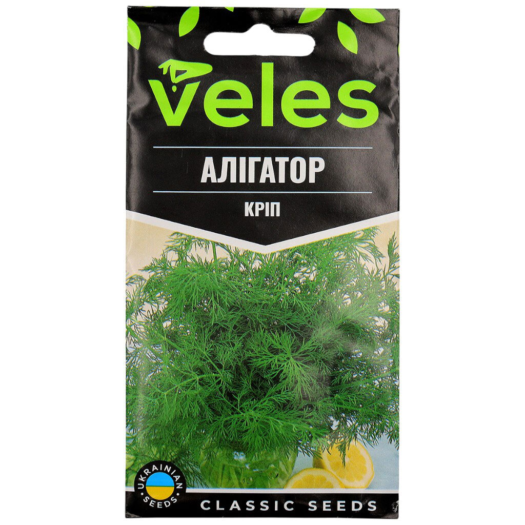 Семена Укроп ВЕЛЕС Аллигатор, 4 г - № 1 Семена Укроп ВЕЛЕС Аллигатор, 4 г - № 1