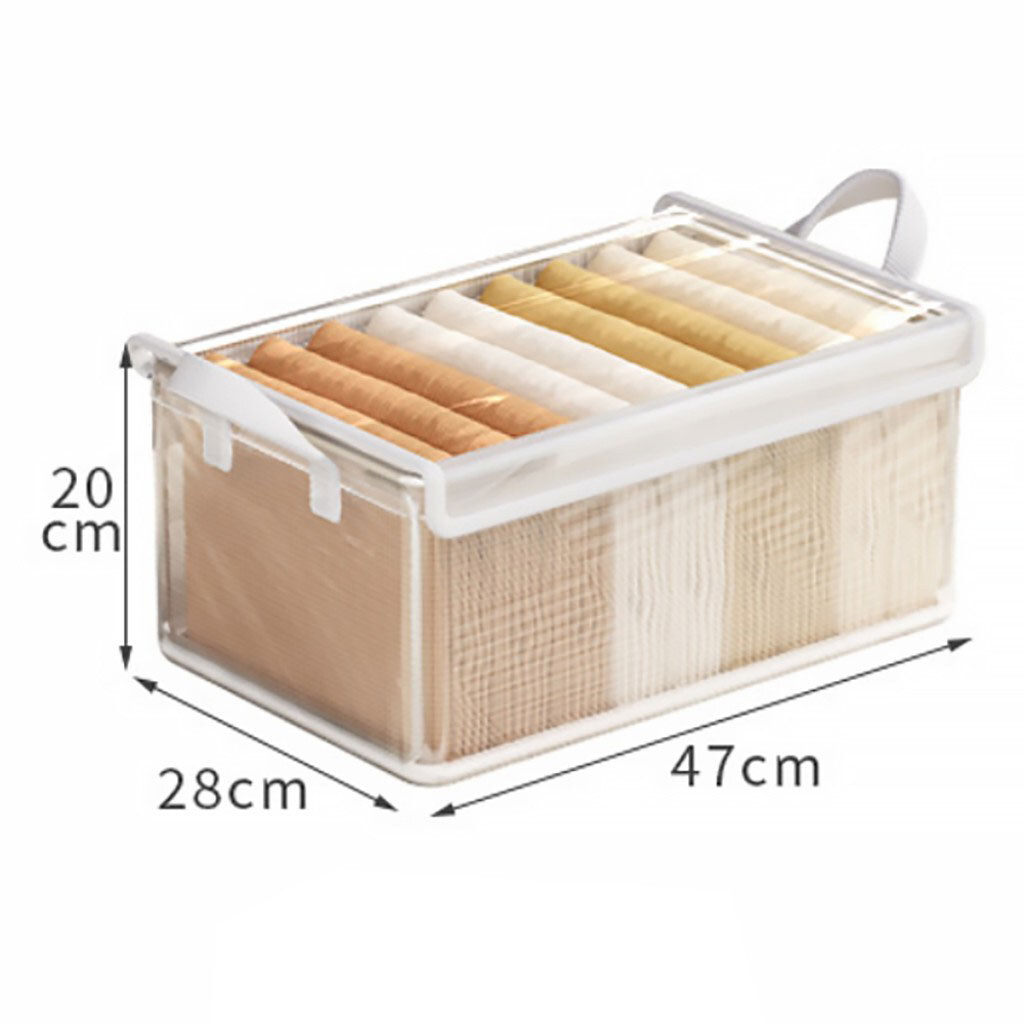 Органайзер для хранения вещей с крышкой прозрачный - № 3 Органайзер для хранения вещей с крышкой прозрачный - № 3