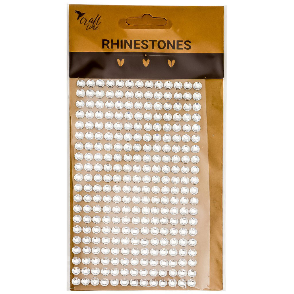 Стрази для декору клейкі Craft time кольорові, мікс - № 1 Стрази для декору клейкі Craft time кольорові, мікс - № 1