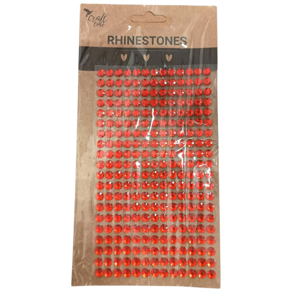 Стрази для декору клейкі Craft time кольорові, мікс - № 3 Стрази для декору клейкі Craft time кольорові, мікс - № 3