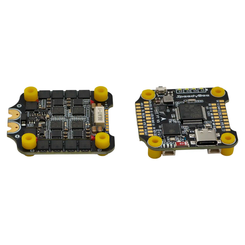Полетный стек FPV SpeedyBee F7 V3 BL32 50A FCESC Stack - № 4 Полетный стек FPV SpeedyBee F7 V3 BL32 50A FCESC Stack - № 4