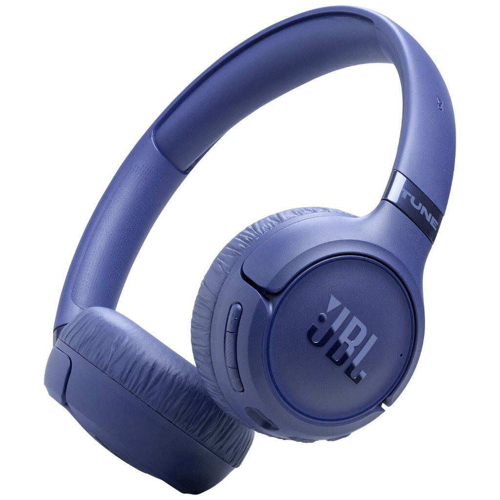 Bluetooth-гарнітура JBL Tune 680NC, З мікрофоном, Стерео, Синій - № 1 Bluetooth-гарнітура JBL Tune 680NC, З мікрофоном, Стерео, Синій - № 1