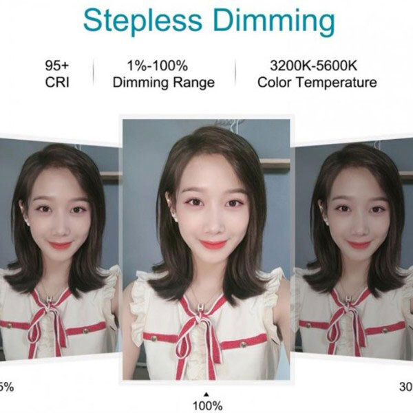 Кольцевая LED-лампа Puluz PKT3061B, Черный - № 7 Кольцевая LED-лампа Puluz PKT3061B, Черный - № 7