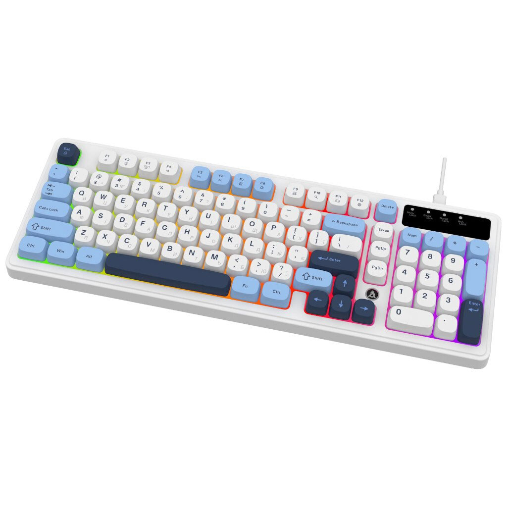 Клавіатура Ajazz AF98, Блакитний - № 4 Клавіатура Ajazz AF98, Блакитний - № 4