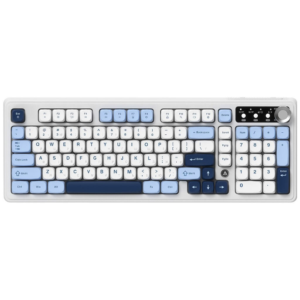 Клавиатура Ajazz AF98 Plus, Голубой - № 1 Клавиатура Ajazz AF98 Plus, Голубой - № 1