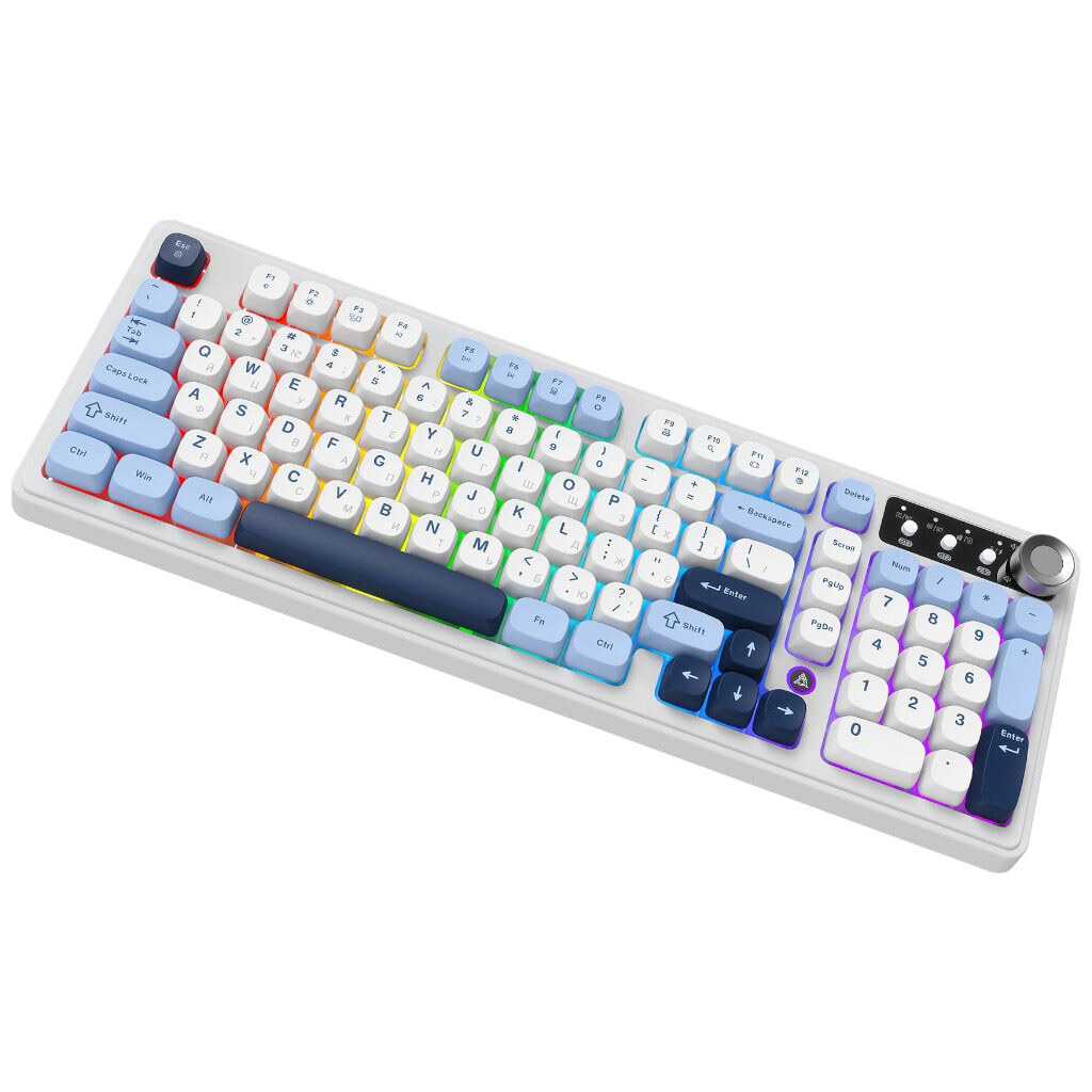 Клавиатура Ajazz AF98 Plus, Голубой - № 3 Клавиатура Ajazz AF98 Plus, Голубой - № 3