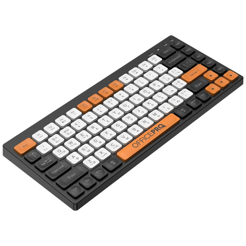 Клавиатура OfficePro SK955B Bluetooth, Черный - № 3 Клавиатура OfficePro SK955B Bluetooth, Черный - № 3