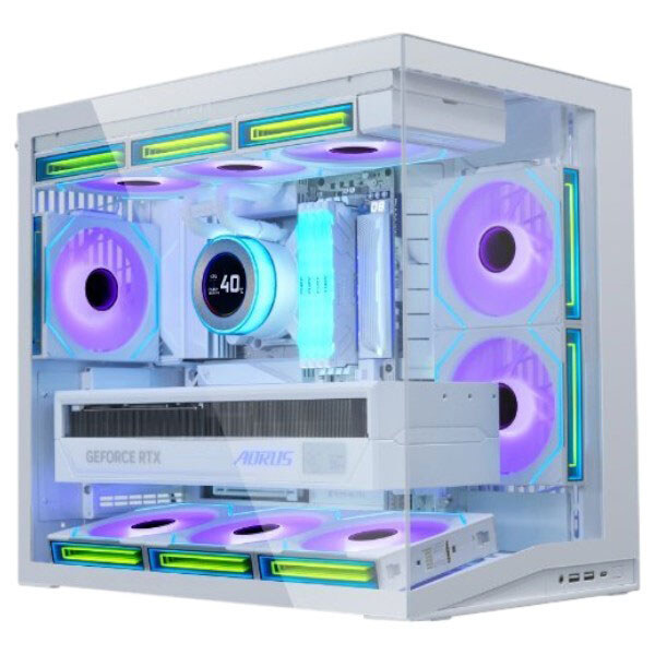 Корпус Lian Li O11 Dynamic Mini V2, Белый - № 3 Корпус Lian Li O11 Dynamic Mini V2, Белый - № 3