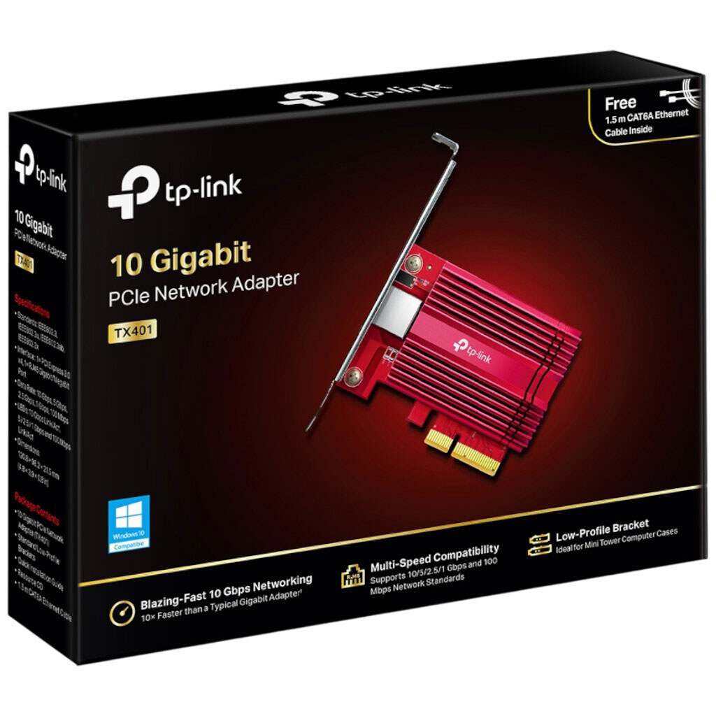 Мережевий адаптер TP-Link TX401 - № 8 Мережевий адаптер TP-Link TX401 - № 8