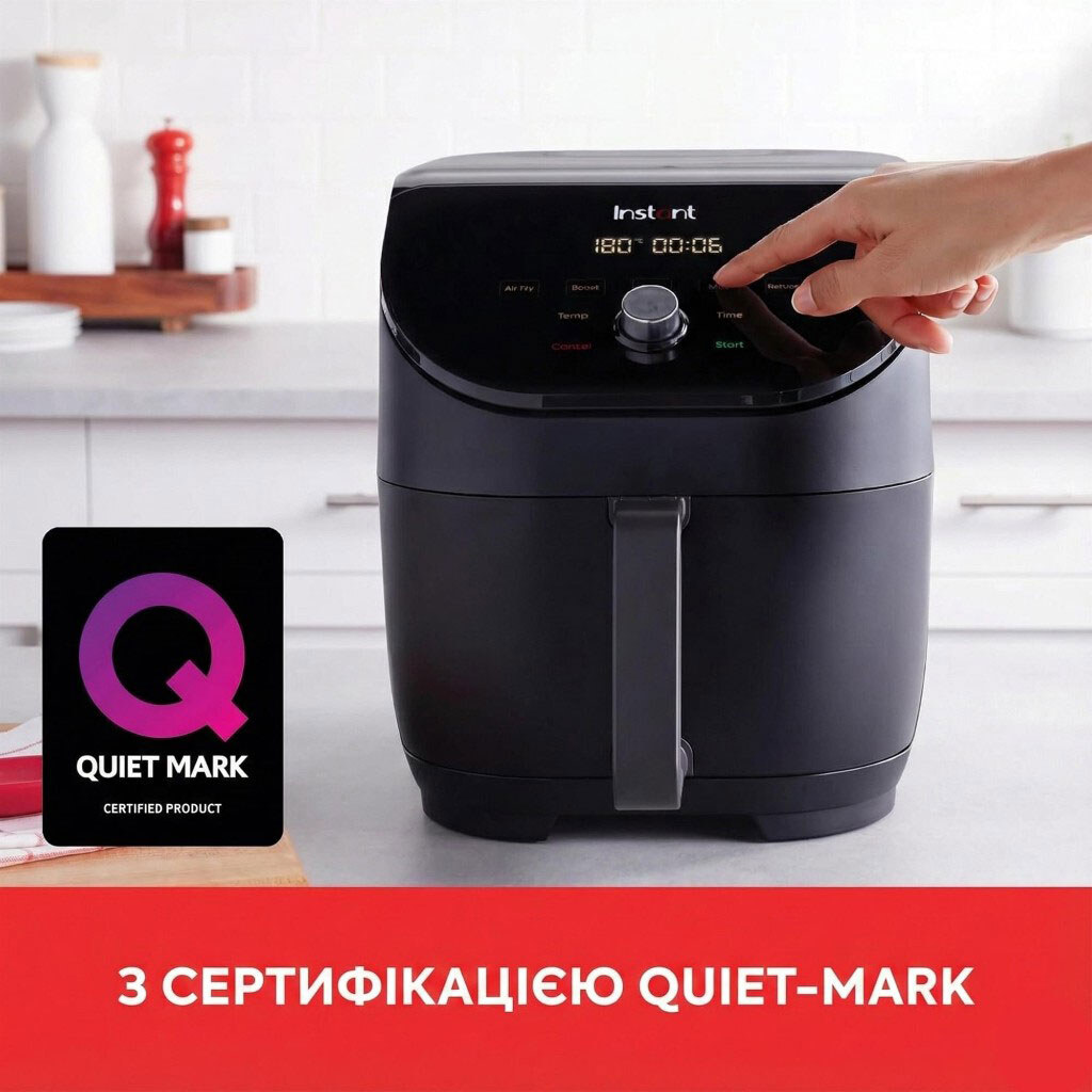 Мультипіч Instant Vortex Slim, Чорний - № 5 Мультипіч Instant Vortex Slim, Чорний - № 5