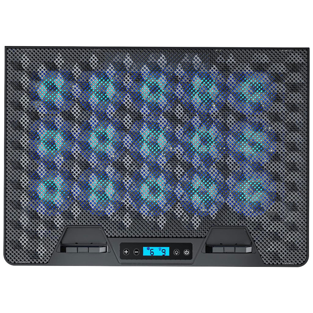 Охлаждающая подставка для ноутбука GamePro CP1140, Черный - № 2 Охлаждающая подставка для ноутбука GamePro CP1140, Черный - № 2