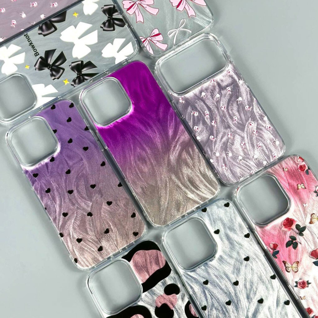 Чехол (накладка) Xiaomi Poco C85 / Redmi 15C, Nacre Print Desing, Pink Flowers, Рисунок - № 3 Чехол (накладка) Xiaomi Poco C85 / Redmi 15C, Nacre Print Desing, Pink Flowers, Рисунок - № 3