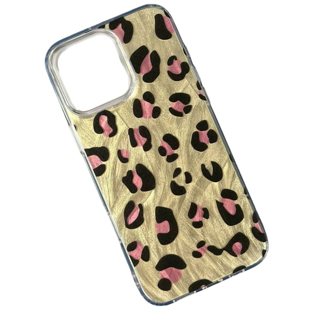 Чохол (накладка) Xiaomi Poco C85 / Redmi 15C, Nacre Print Desing, Gold Leopard, Малюнок - № 1 Чохол (накладка) Xiaomi Poco C85 / Redmi 15C, Nacre Print Desing, Gold Leopard, Малюнок - № 1