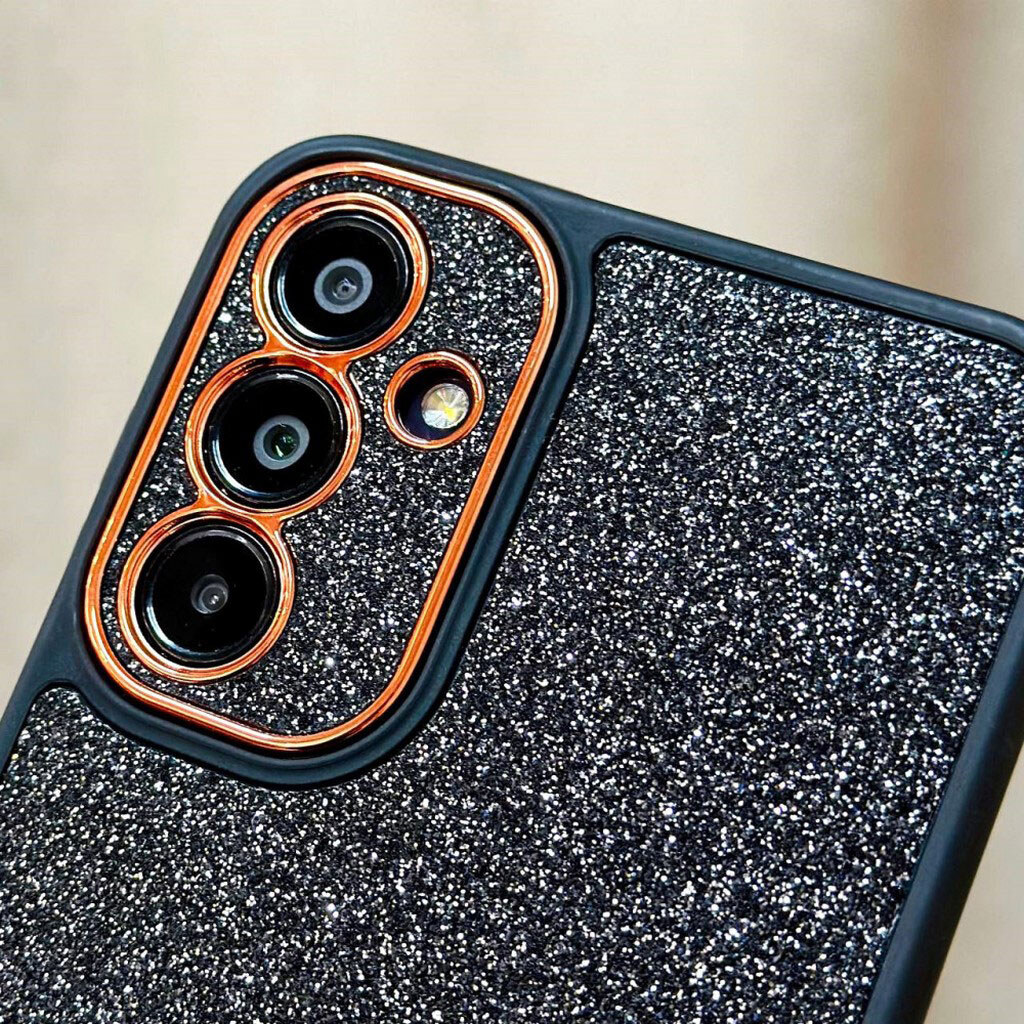 Чехол (накладка) Samsung Galaxy A26 5G, Sand Crystal Swarovski, Бирюзовый - № 6 Чехол (накладка) Samsung Galaxy A26 5G, Sand Crystal Swarovski, Бирюзовый - № 6