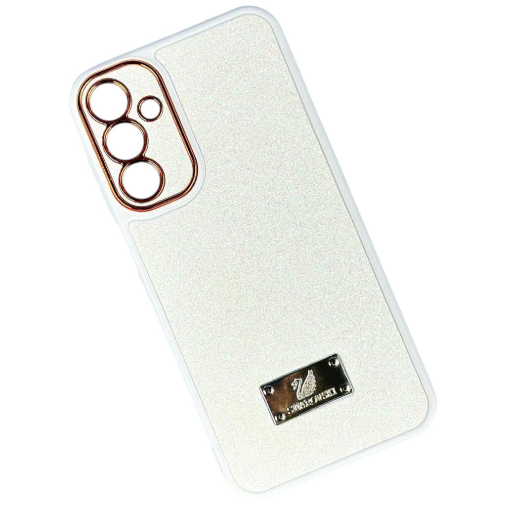 Чохол (накладка) Xiaomi Redmi Note 14, Sand Crystal Swarovski, Білий - № 1 Чохол (накладка) Xiaomi Redmi Note 14, Sand Crystal Swarovski, Білий - № 1