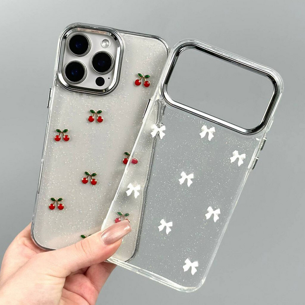 Чохол (накладка) Apple iPhone 17 Pro Max, Shiny Crystal Colored Bow, Pink Bows, Малюнок - № 6 Чохол (накладка) Apple iPhone 17 Pro Max, Shiny Crystal Colored Bow, Pink Bows, Малюнок - № 6