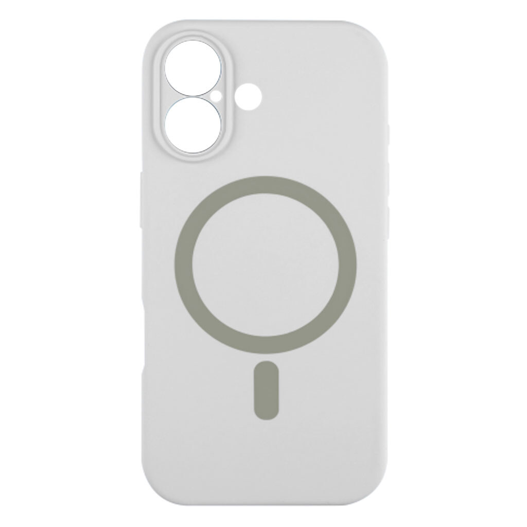 Чохол (накладка) Apple iPhone 17, Glow Full Camera, MagSafe, Білий - № 1 Чохол (накладка) Apple iPhone 17, Glow Full Camera, MagSafe, Білий - № 1