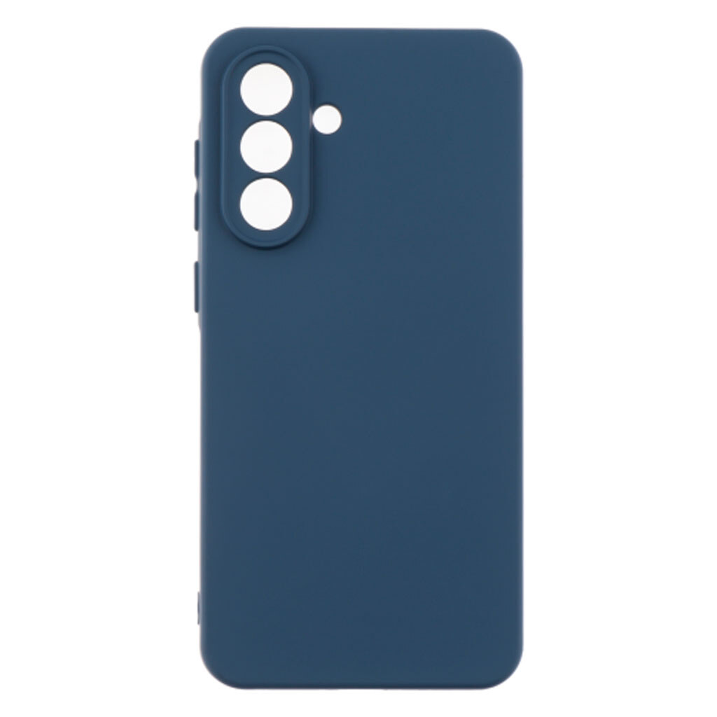 Чехол (накладка) Samsung Galaxy A37 5G, Original Soft Case, Dark Blue, Синий - № 1 Чехол (накладка) Samsung Galaxy A37 5G, Original Soft Case, Dark Blue, Синий - № 1