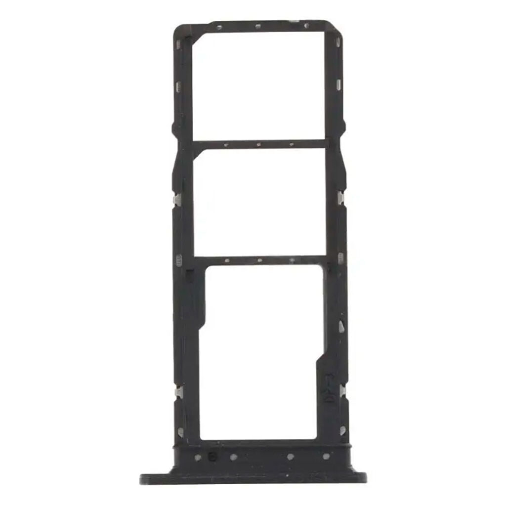 Утримувач SIM-картки ZTE Blade A34, З роз'ємом на карту пам'яті, Сірий - № 1 Утримувач SIM-картки ZTE Blade A34, З роз'ємом на карту пам'яті, Сірий - № 1