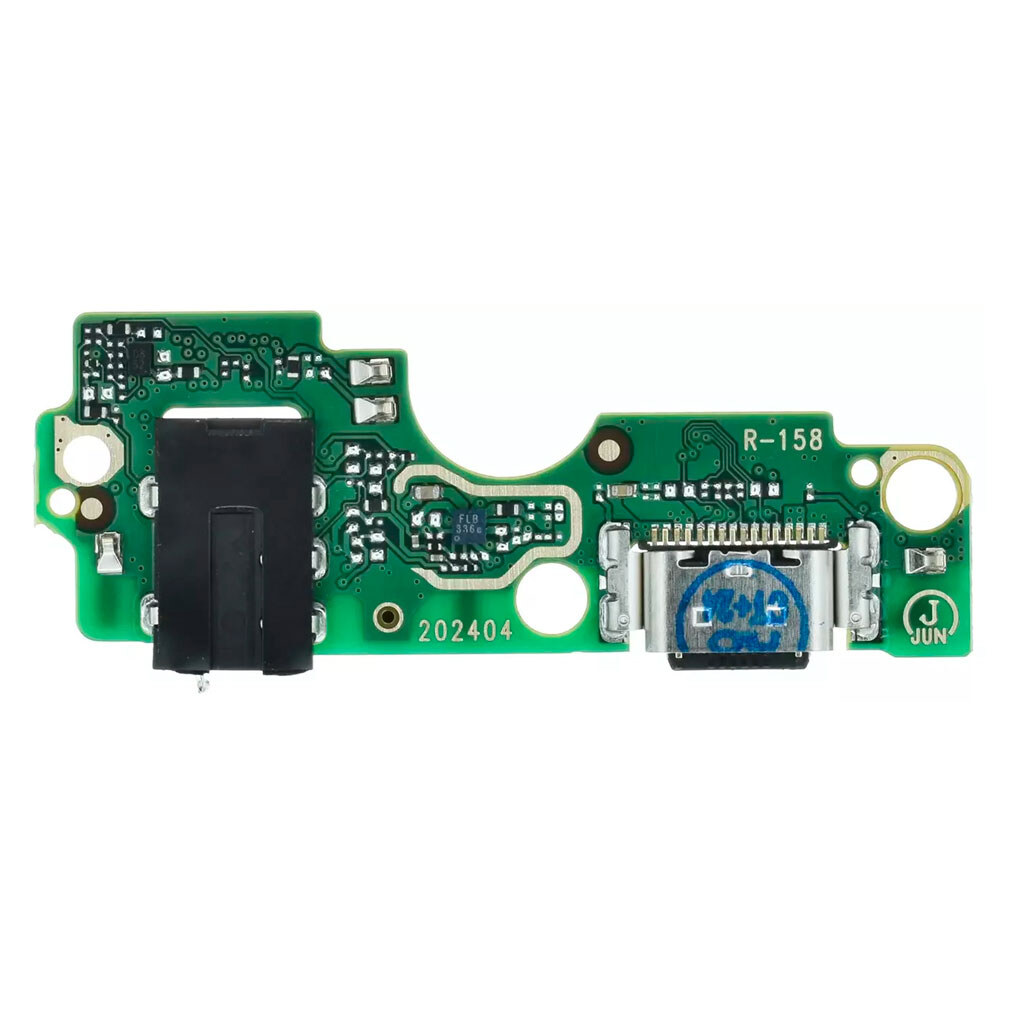 Плата Infinix Hot 40i, С микрофоном, С разъемом на зарядку, С разъемом на наушники - № 1 Плата Infinix Hot 40i, С микрофоном, С разъемом на зарядку, С разъемом на наушники - № 1