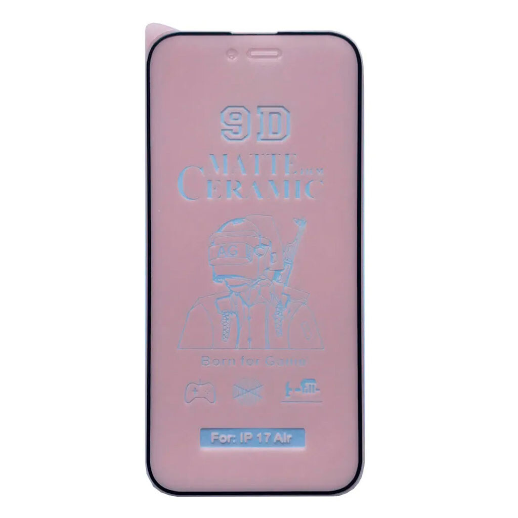Защитная пленка Apple iPhone 17 Air, Ceramic, Черный - № 1 Защитная пленка Apple iPhone 17 Air, Ceramic, Черный - № 1