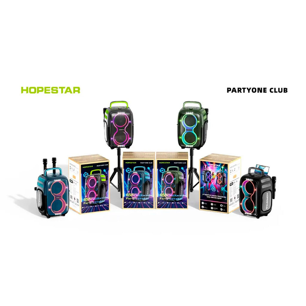 Портативная колонка Hopestar PartyOne Club, Черный - № 2 Портативная колонка Hopestar PartyOne Club, Черный - № 2