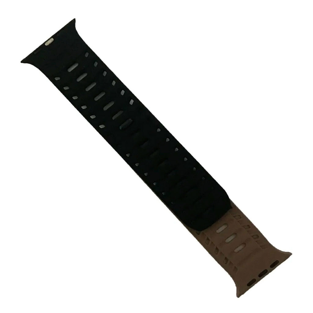 Ремінець Apple Watch 42 / Watch 44, Mountain Armor, Brown-Black, Коричневий - № 1 Ремінець Apple Watch 42 / Watch 44, Mountain Armor, Brown-Black, Коричневий - № 1