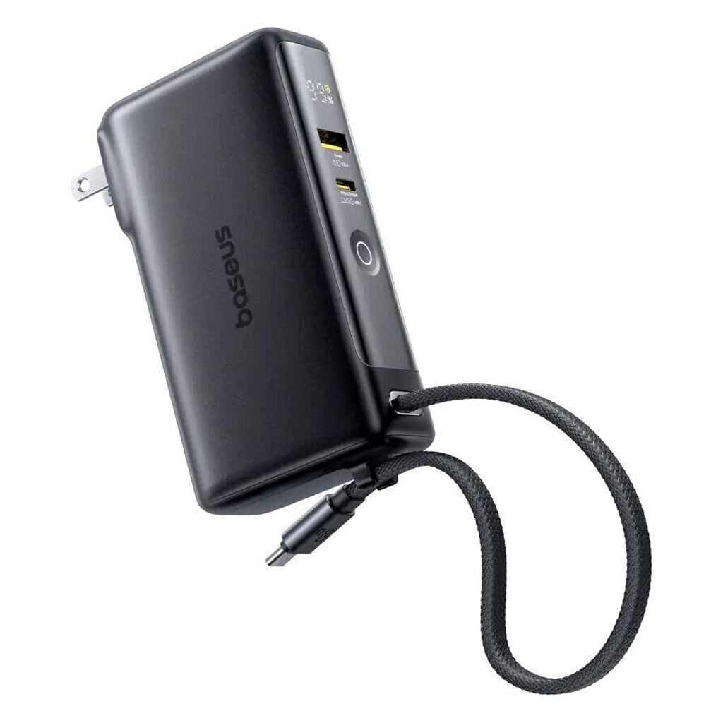 Портативная батарея (Power Bank) Baseus P10078807123-00 Nomos NT11 Omni, 10000 mAh, Черный - № 1 Портативная батарея (Power Bank) Baseus P10078807123-00 Nomos NT11 Omni, 10000 mAh, Черный - № 1