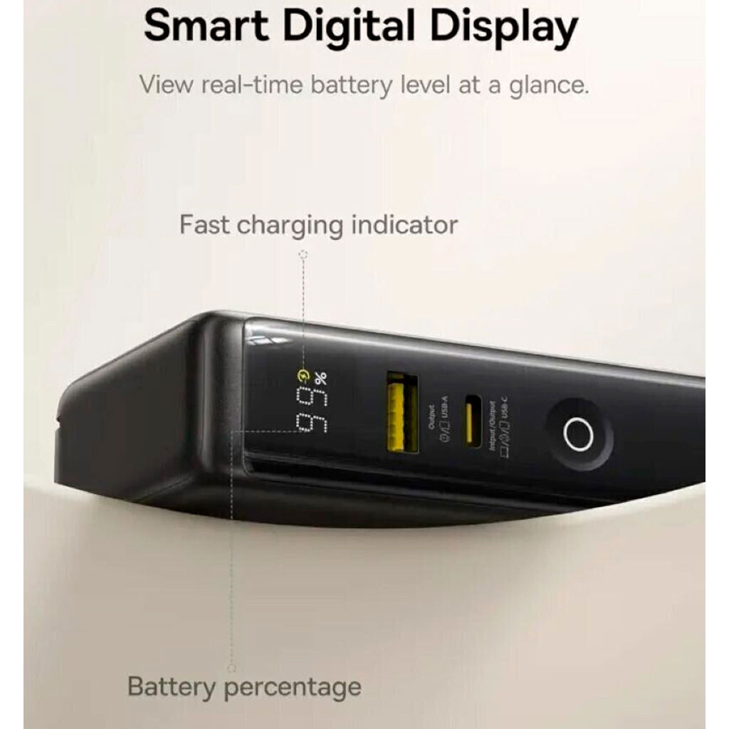 Портативная батарея (Power Bank) Baseus P10078807123-00 Nomos NT11 Omni, 10000 mAh, Черный - № 4 Портативная батарея (Power Bank) Baseus P10078807123-00 Nomos NT11 Omni, 10000 mAh, Черный - № 4