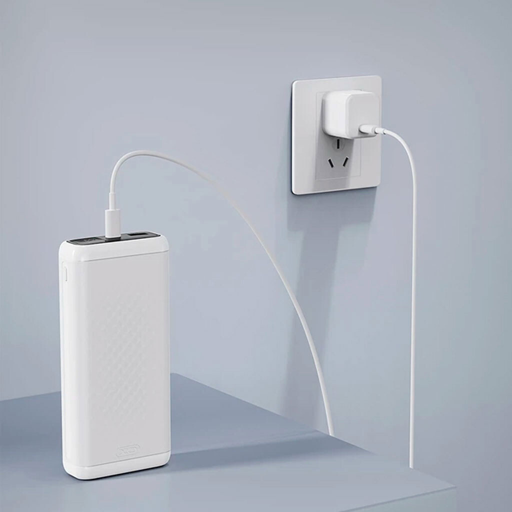 Портативная батарея (Power Bank) XO PB309, 20000 mAh, Белый - № 3 Портативная батарея (Power Bank) XO PB309, 20000 mAh, Белый - № 3