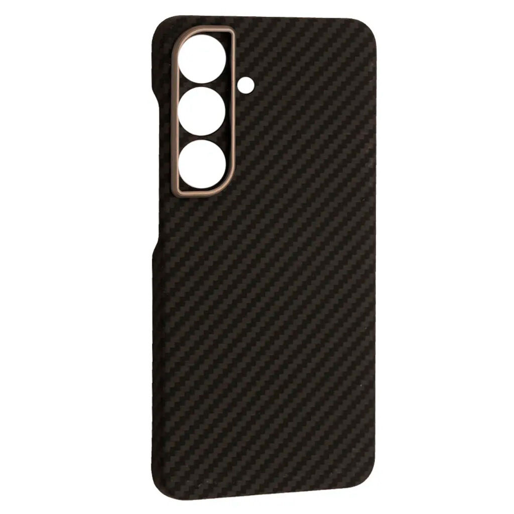Чехол (накладка) Samsung Galaxy S25, KEVLAR, MagSafe, Черный - № 1 Чехол (накладка) Samsung Galaxy S25, KEVLAR, MagSafe, Черный - № 1