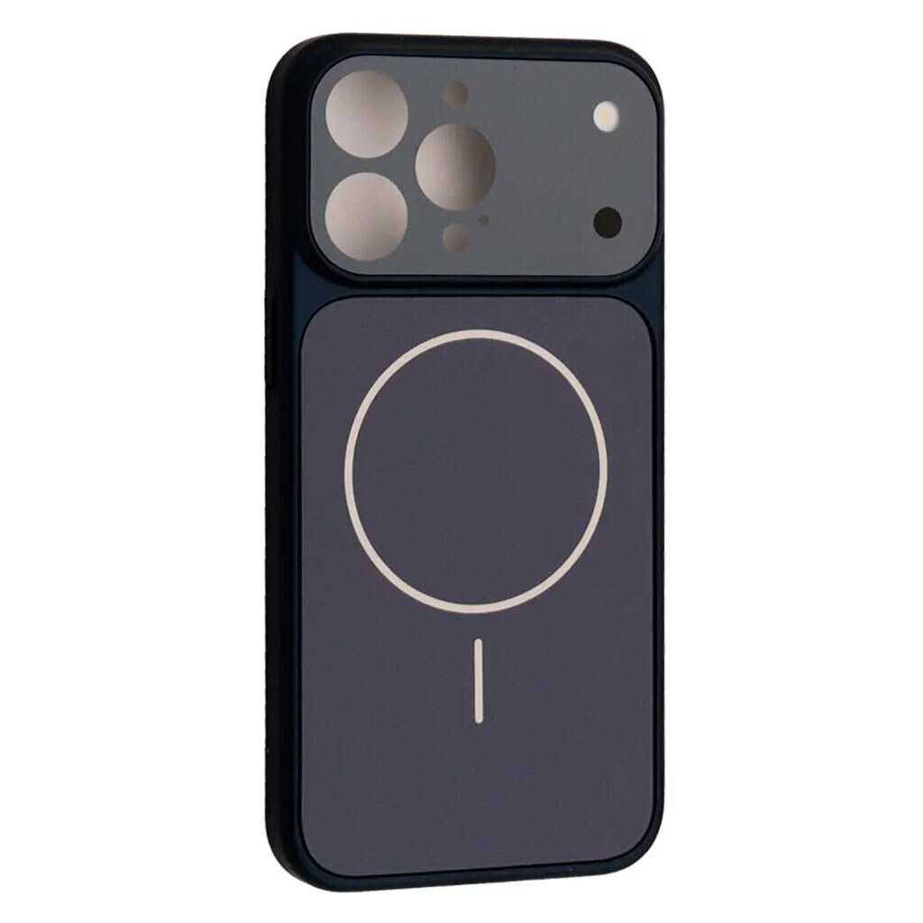Чехол (накладка) Apple iPhone 13 Pro, AG Glass Slim Fit, MagSafe, Синий - № 1 Чехол (накладка) Apple iPhone 13 Pro, AG Glass Slim Fit, MagSafe, Синий - № 1