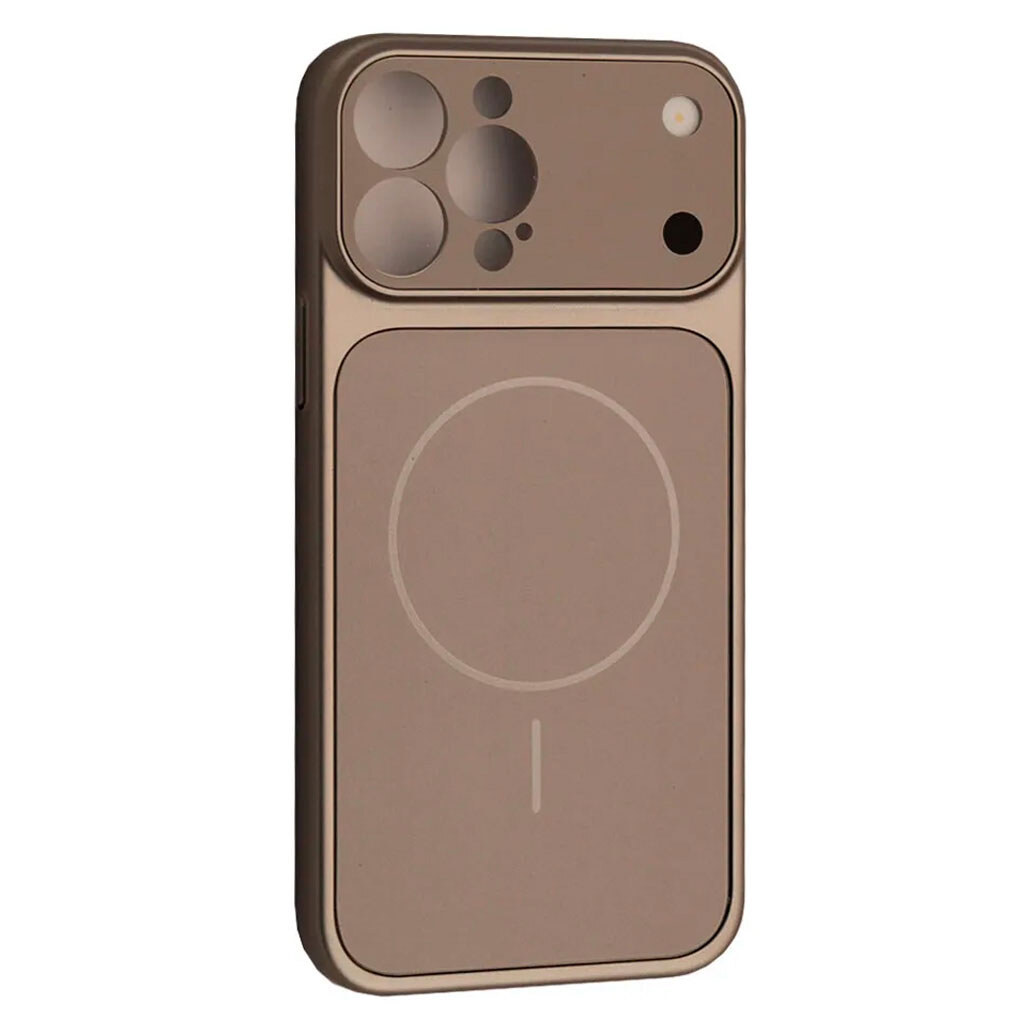 Чехол (накладка) Apple iPhone 14 Pro, AG Glass Slim Fit, MagSafe, Серый - № 1 Чехол (накладка) Apple iPhone 14 Pro, AG Glass Slim Fit, MagSafe, Серый - № 1