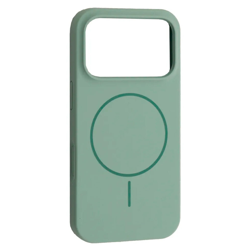 Чехол (накладка) Apple iPhone 17 Pro, Air Beats, MagSafe, Light Cyan, Зеленый - № 1 Чехол (накладка) Apple iPhone 17 Pro, Air Beats, MagSafe, Light Cyan, Зеленый - № 1