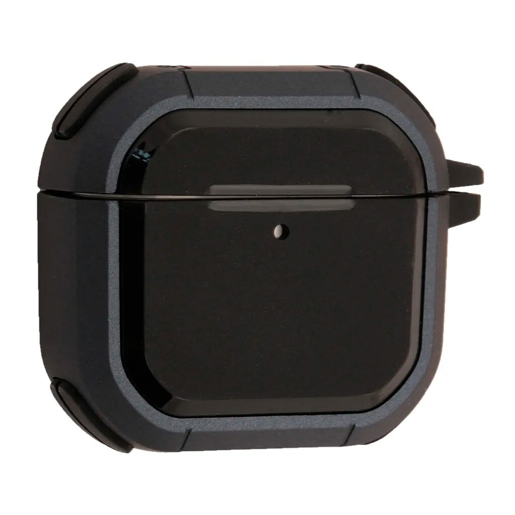 Чехол (накладка) Apple AirPods 3, Bodyguard, Black-Blue, Черный - № 1 Чехол (накладка) Apple AirPods 3, Bodyguard, Black-Blue, Черный - № 1
