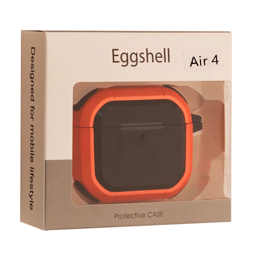 Чехол (накладка) Apple AirPods 4, Bodyguard, Черный - № 2 Чехол (накладка) Apple AirPods 4, Bodyguard, Черный - № 2