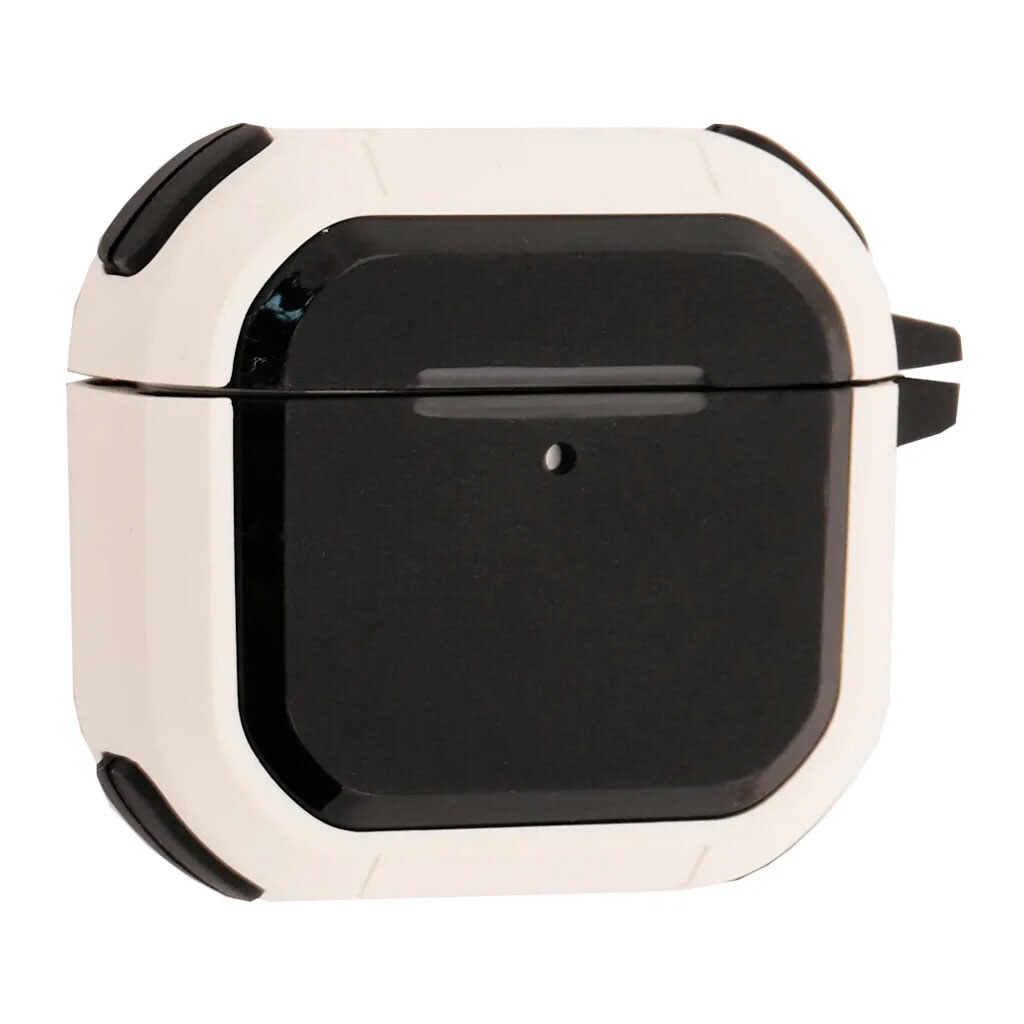 Чехол (накладка) Apple AirPods Pro 2, Bodyguard, Black-White, Черный - № 1 Чехол (накладка) Apple AirPods Pro 2, Bodyguard, Black-White, Черный - № 1