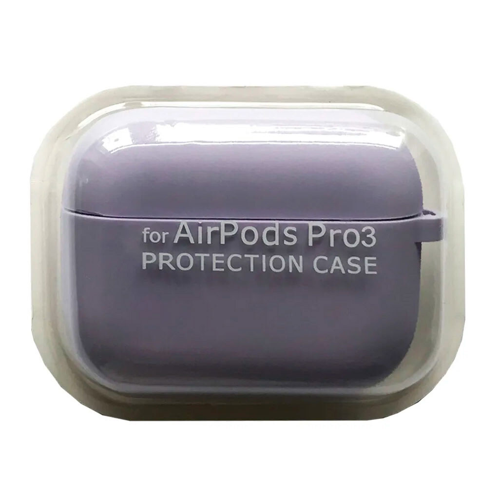 Чехол (накладка) Apple AirPods Pro 3, Silicone Classic Case, Glycine, Фиолетовый - № 1 Чехол (накладка) Apple AirPods Pro 3, Silicone Classic Case, Glycine, Фиолетовый - № 1