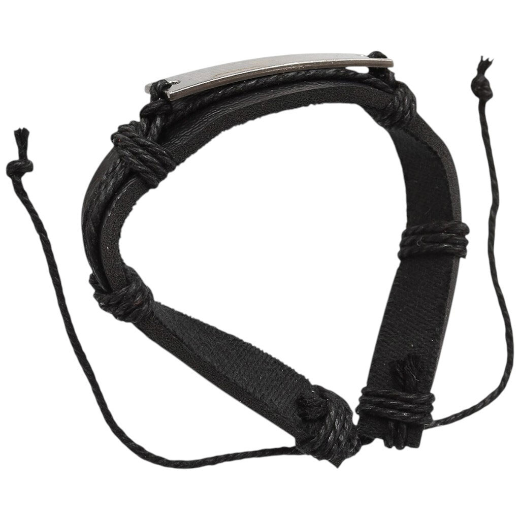 Браслет на руку экокожа с декором - № 2 Браслет на руку экокожа с декором - № 2