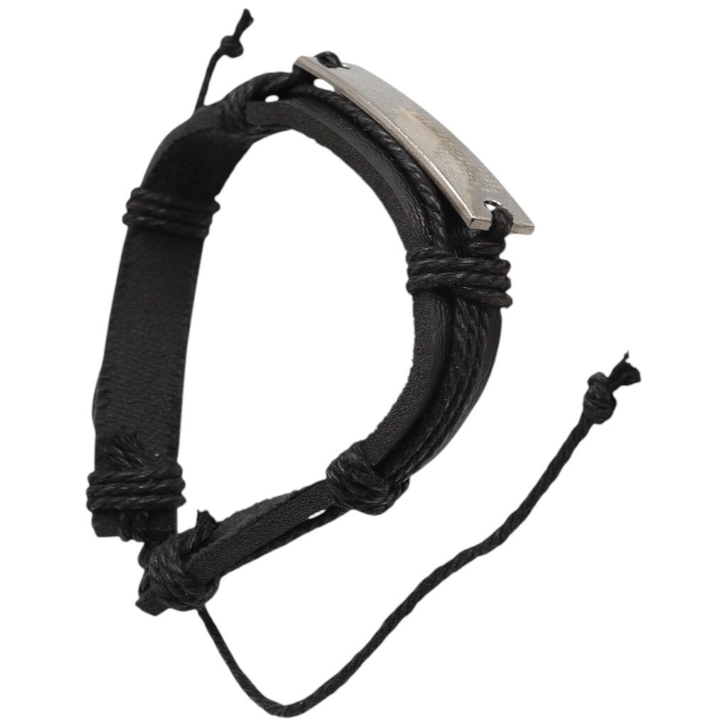 Браслет на руку экокожа с декором - № 3 Браслет на руку экокожа с декором - № 3