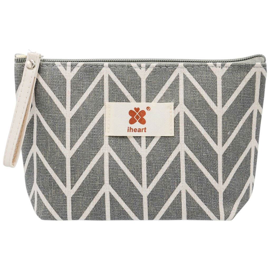 Женская косметичка на молнии цвет, в ассортименте - № 1 Женская косметичка на молнии цвет, в ассортименте - № 1