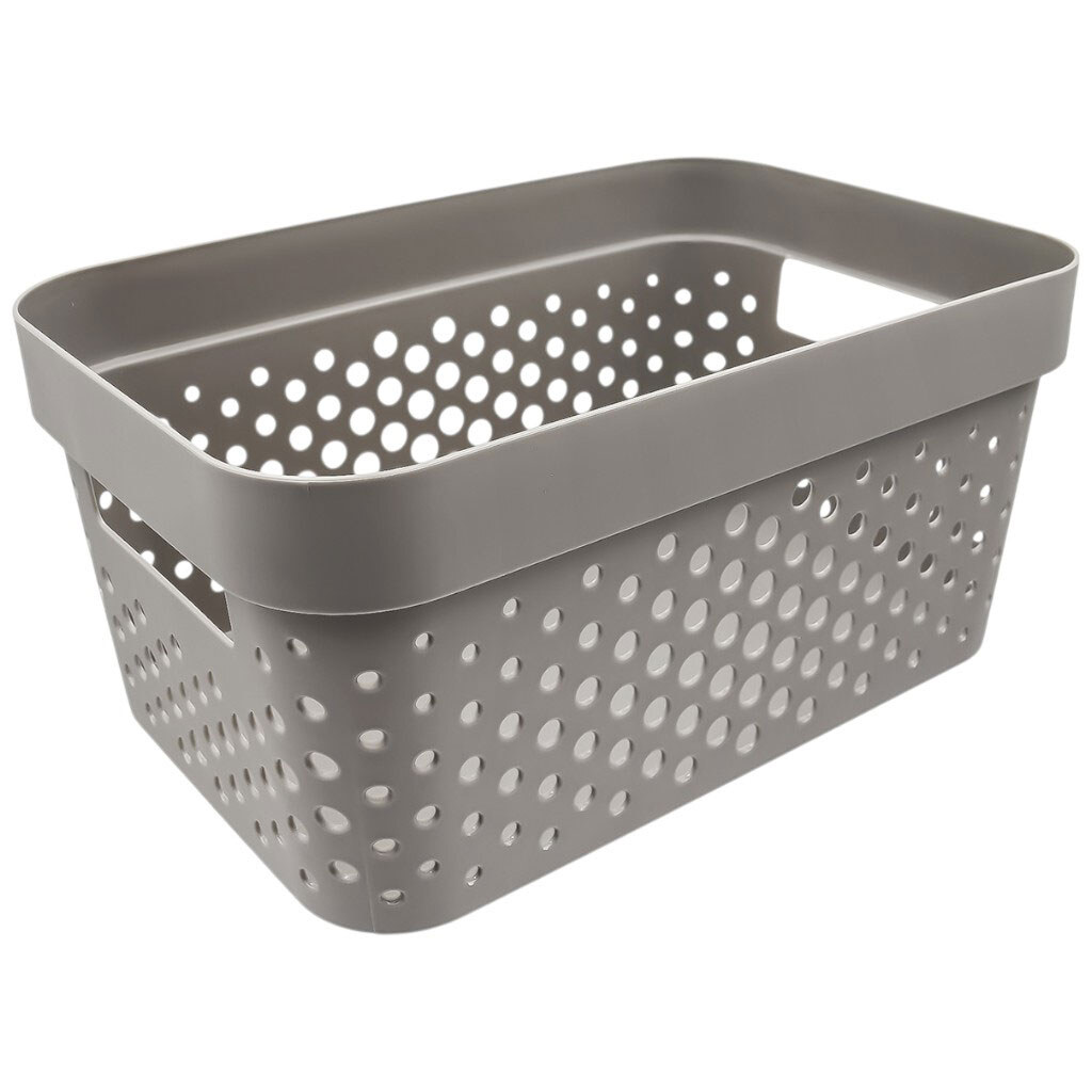 Корзина для хранения пластиковая без крышки Storage Solutions, 25,5х17,3 см - № 2 Корзина для хранения пластиковая без крышки Storage Solutions, 25,5х17,3 см - № 2