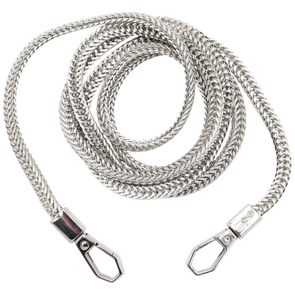 Цепочка для сумки металлическая из карабиномы Craft time - № 2 Цепочка для сумки металлическая из карабиномы Craft time - № 2